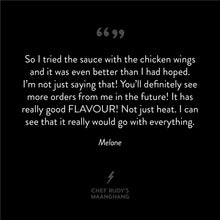 Load image into Gallery viewer, CHEF RUDY'S MAANGHANG hot sauce